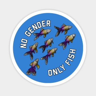 No Gender Only Fish Enby Magnet